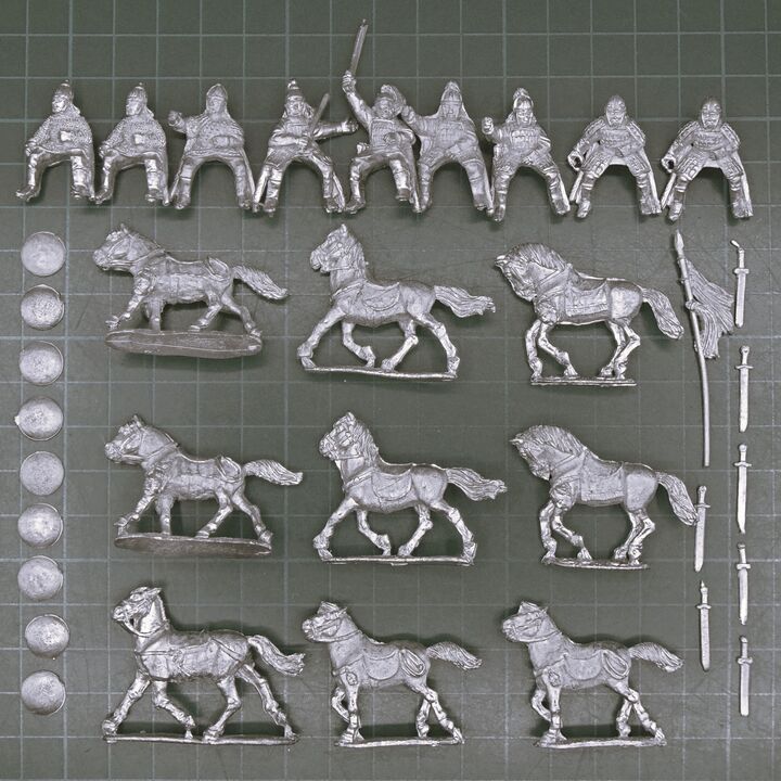 Wargames Foundry, Hun: Heavy or Noble Cavalry