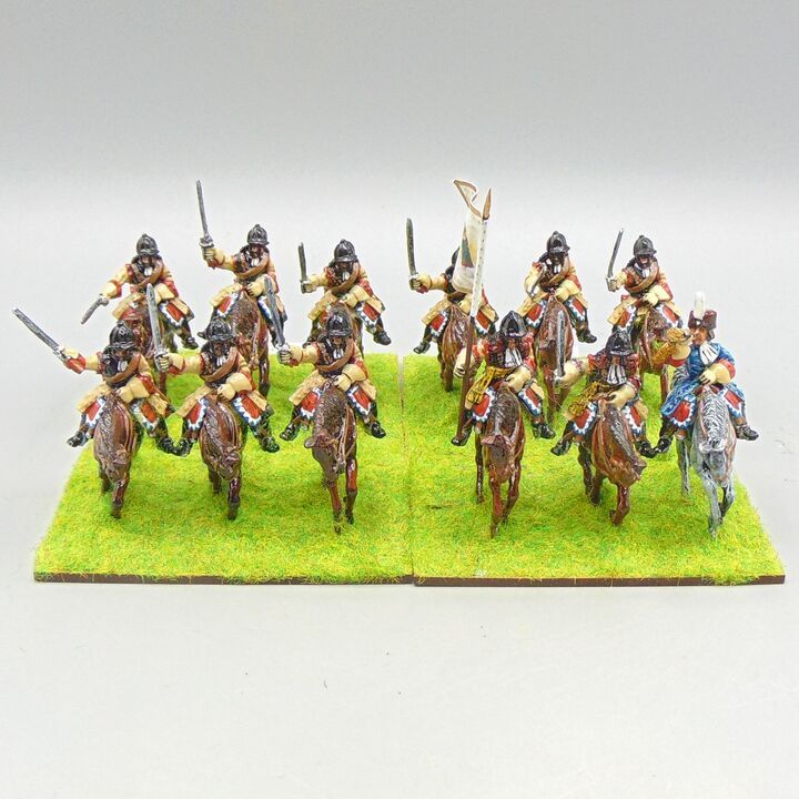 Grade C - Ebor Miniatures - WSS - Austrian Cuirassier Unit