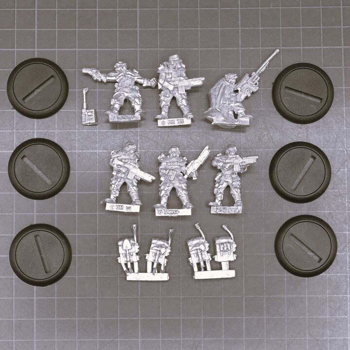 Urban War Miniatures, Sci Fi: Viridian Eco Warriors