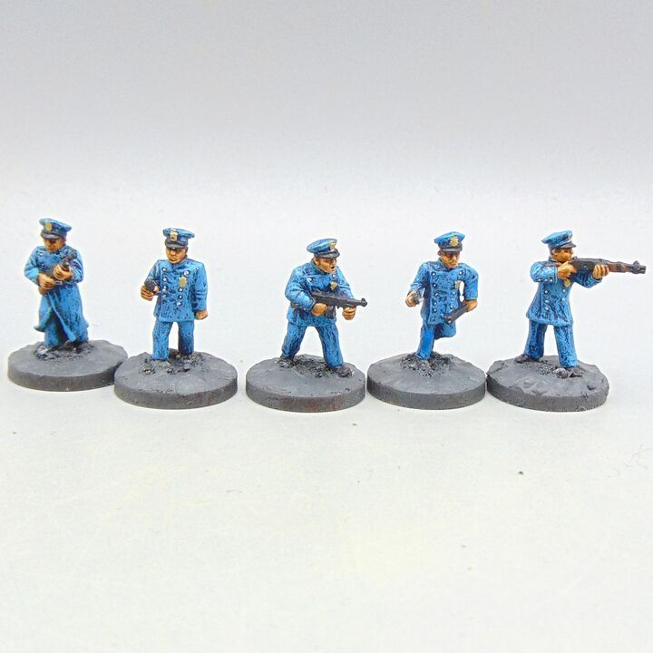 Grade D - Brigade Games  - Early C20th Pulp - US City Police Officers