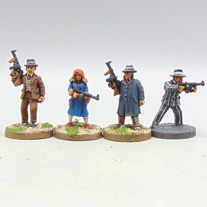 Grade C - Copplestone Castings - Gangsters - Gangster Characters