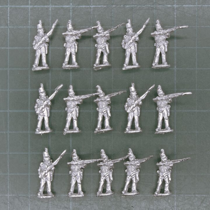 Blue Moon Manufacturing, Napoleonic - British Light Infantry in Stovepipe Shakos