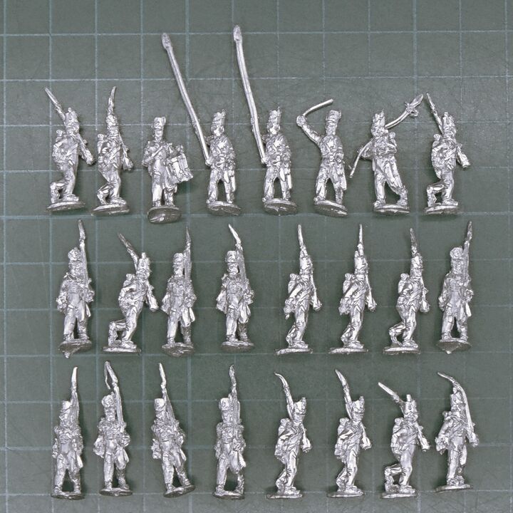 Blue Moon Manufacturing, Napoleonic - British Line Infantry Unit in Belgic Shakos