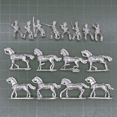 Blue Moon Manufacturing, Napoleonic - British Light Dragoons unit in Tarleton Helmets