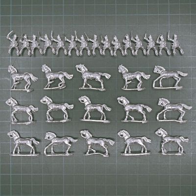 Blue Moon Manufacturing, Napoleonic - British Light Dragoons in Shakos