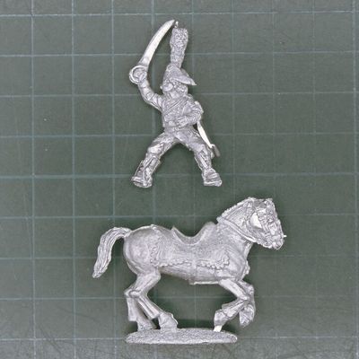 Trent Miniatures, Napoleonic Revolutionary Wars: Mounted French Commander - Joachim Murat as ADC to Napoleon 1796