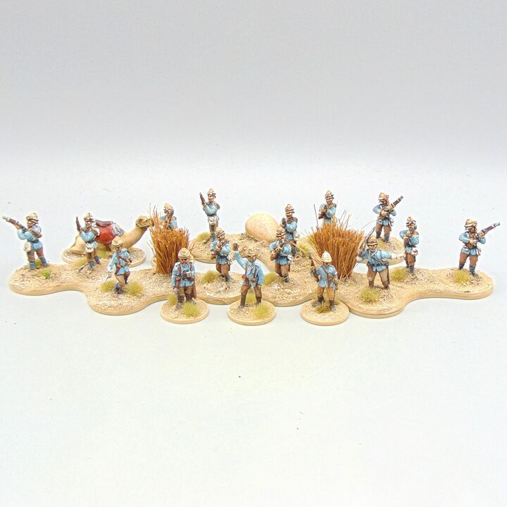Grade D - Connoisseur Figures - Mahdist War - Dismounted British Camel Corps Skirmishing