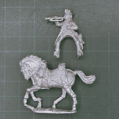 Perry Miniatures, AWI: French Hussar Trumpeter