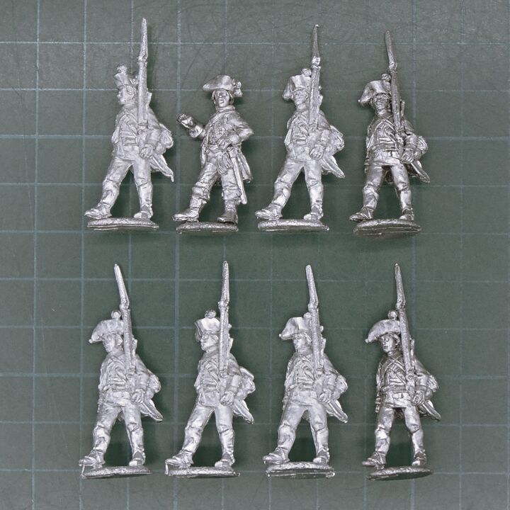 Perry Miniatures, AWI: Hesse-Cassell Musketeers