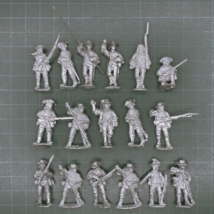 Perry Miniatures, AWI: US Southern Militia or Continental Infantry