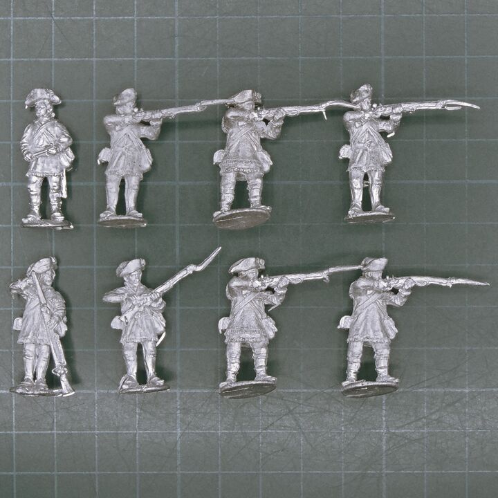 Perry Miniatures, AWI: US Continental Infantry in Hunting Shirts