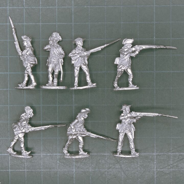 Brigade Games Miniatures, AWI: US Militia Infantry