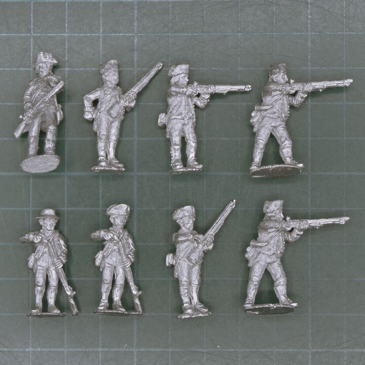 Wargames Foundry, AWI: US Uniformed Militia, Firing Line