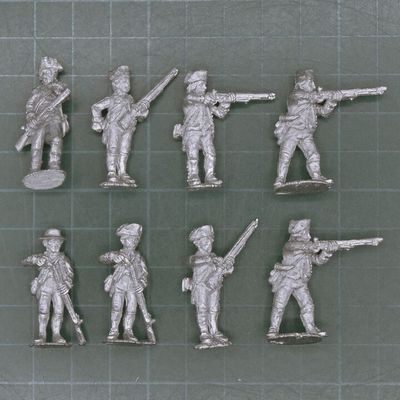 Wargames Foundry, AWI: US Uniformed Militia, Firing Line