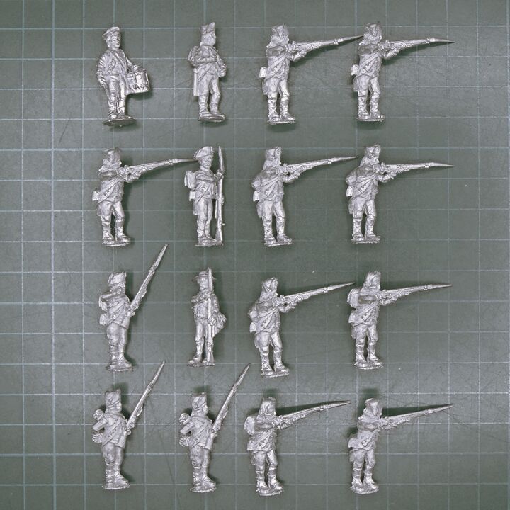 Wargames Foundry, AWI: US Continental Infantry, Firing Line