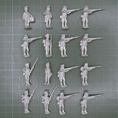 Wargames Foundry, AWI: US Continental Infantry, Firing Line