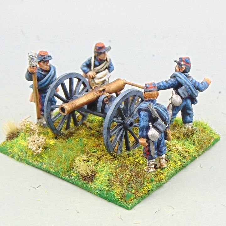 Grade C - Wargames Foundry - FPW - French 12pdr Field Gun & Crew