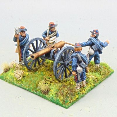 Grade C - Wargames Foundry - FPW - French 12pdr Field Gun & Crew