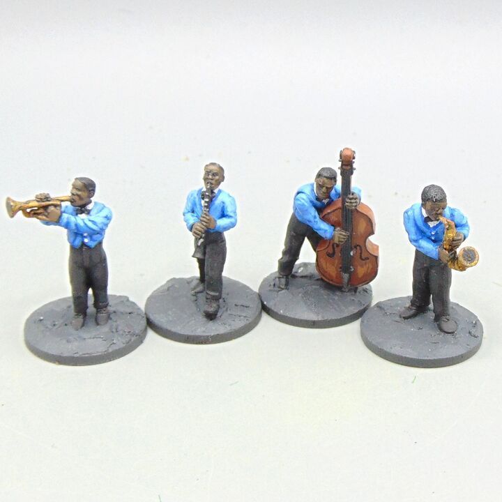 Grade C - Pulp Figures - C20th Pulp - Jinx Johnson's Harlem Quartet