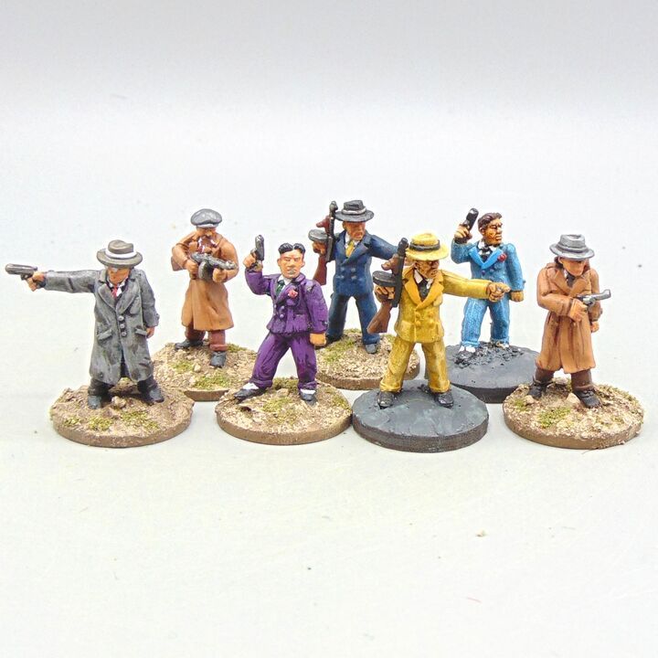 Grade C - Pulp Figures - C20th Pulp - Guns For Hire