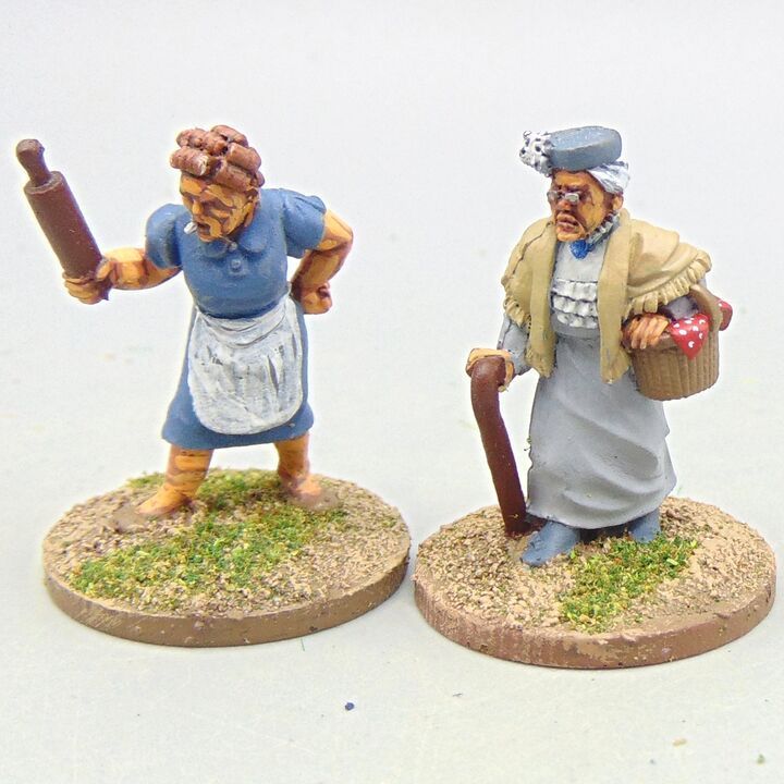 Grade C - Pulp Figures - C20th Pulp - 'Ladies' of Delancy Street