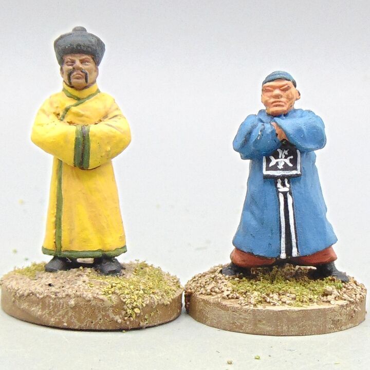 Grade C - Pulp Figures - C20th Pulp - Court of Sinister Doctor Koo