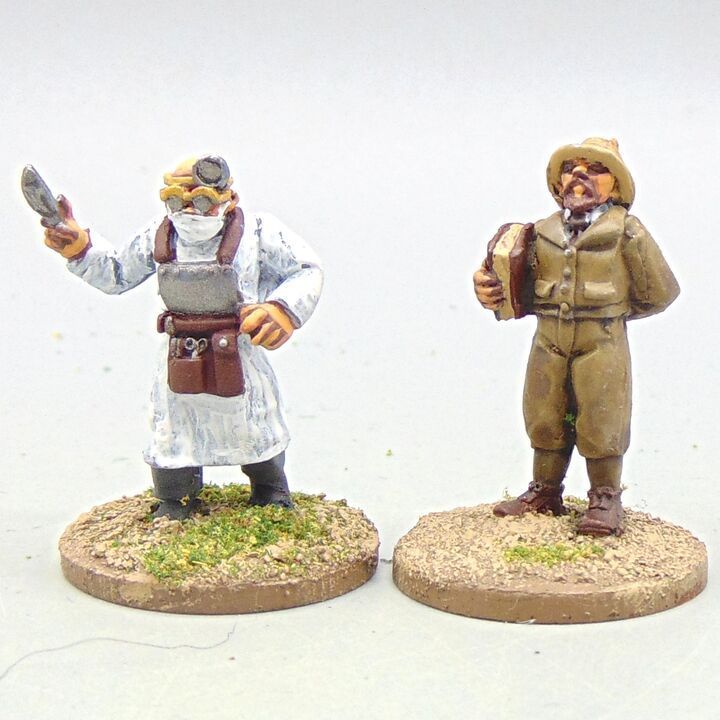 Grade C - Pulp Figures - C20th Pulp - Scientific Masterminds