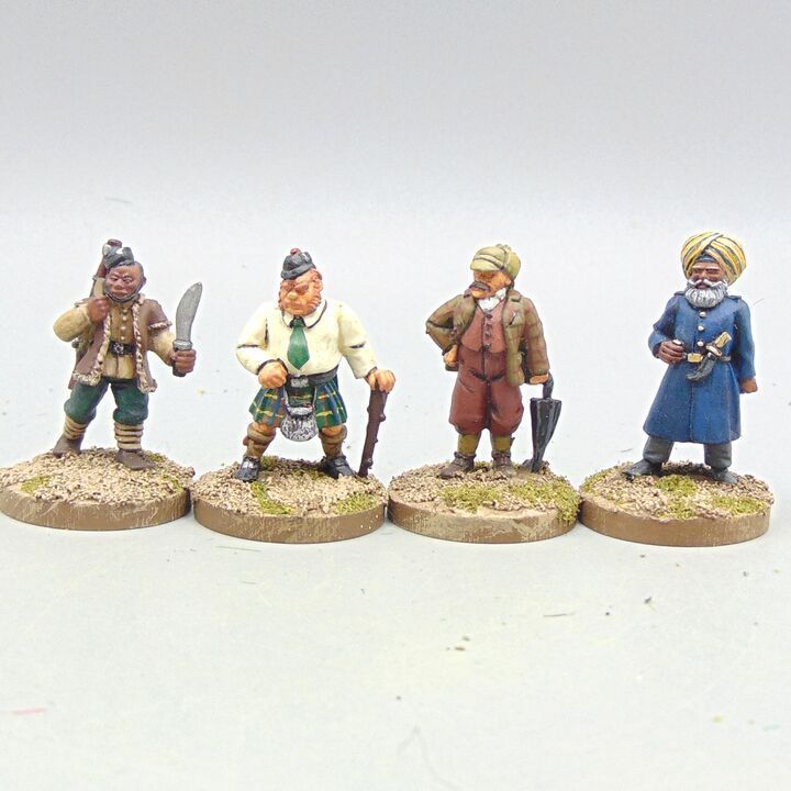 Grade C - Pulp Figures - C20th Pulp - Stalwart Companions