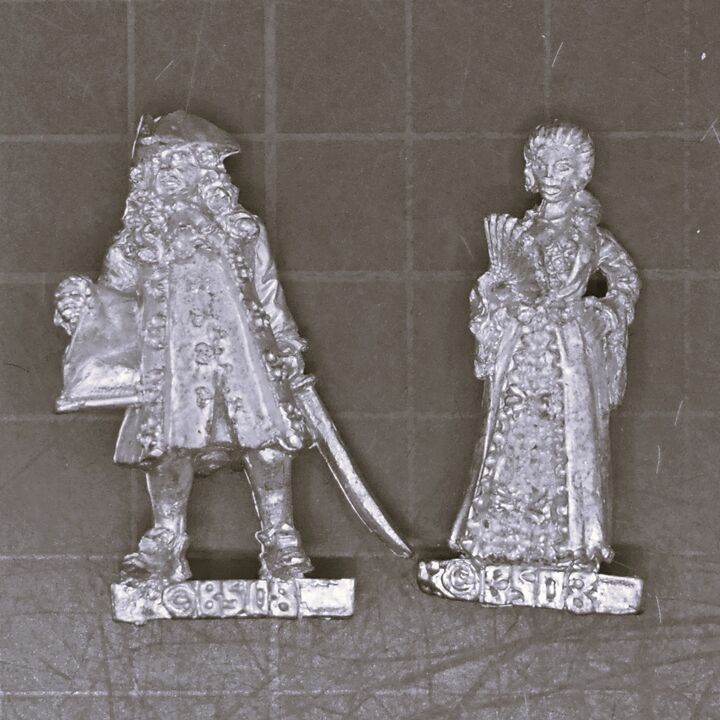 Black Scorpion Miniatures, Pirates - Governor & Daughter