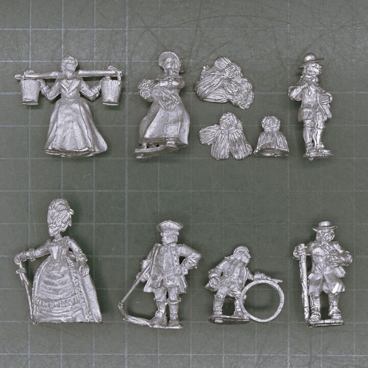 Wargames Foundry, SYW - Civilians & Characters