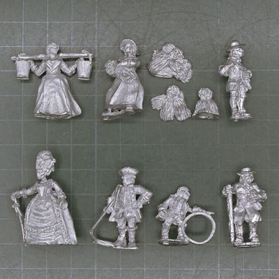 Wargames Foundry, SYW - Civilians & Characters
