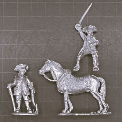 Warlord Games, FIW - French General Louis-Joseph de Montcalm, Mounted & On Foot