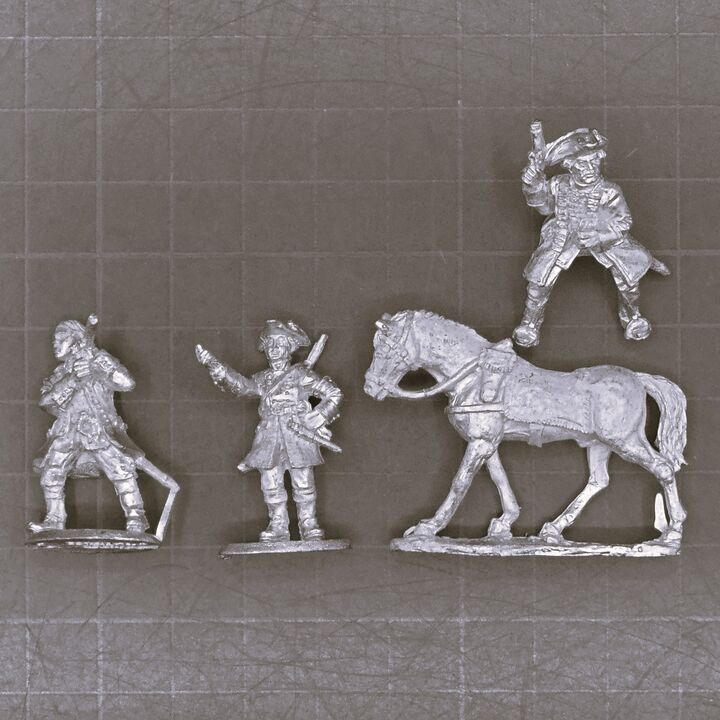 Warlord Games, FIW - British Generals & Characters - Wolfe, Monro & Washington