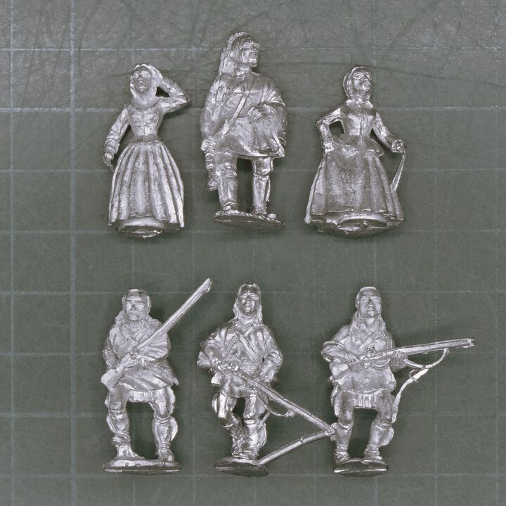 Warlord Games, FIW - Last of the Mohicans Characters
