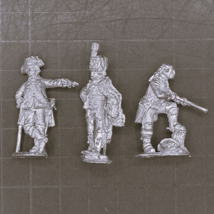 Perry Miniatures, AWI - French Staff Officers