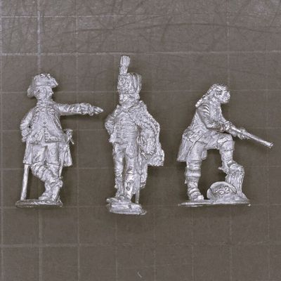 Perry Miniatures, AWI - French Staff Officers