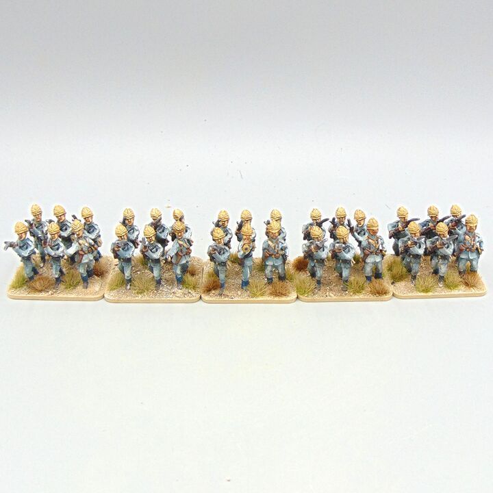 Grade D - Connoisseur Figures - Mahdist War - Imperial British Infantry Unit (Kings Royal Rifle Corps)