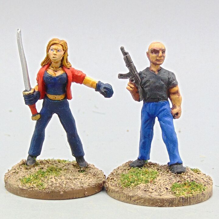 Grade D - Unidentified Manufacturer - Modern - Armed Characters