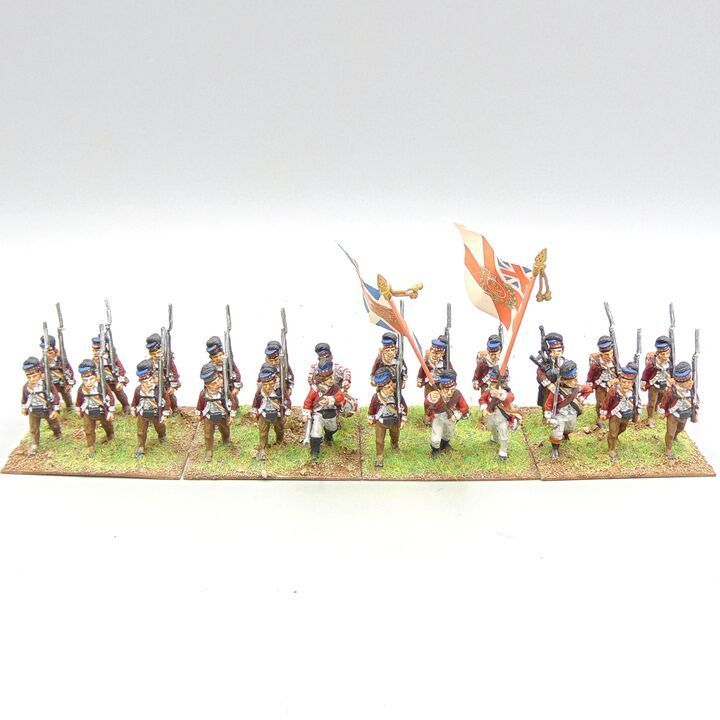 Grade C - Perry Miniatures - AWI - British Highland Infantry Unit