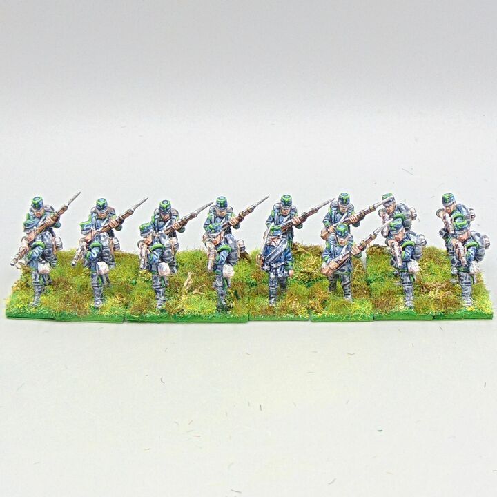 Grade D - Wargames Foundry - FPW - Wurttemburg Infantry