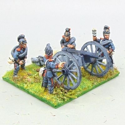 Grade C - Wargames Foundry - FPW - Bavarian Field Gun & Crew