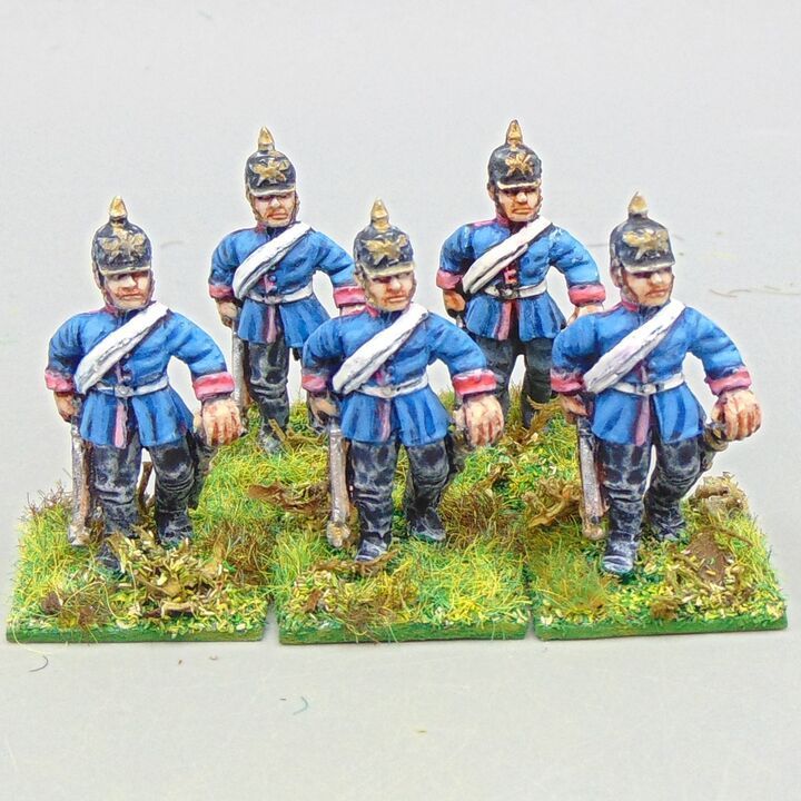 Grade C - Wargames Foundry - FPW - Dismounted Prussian Dragoons
