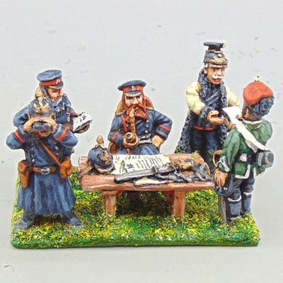 Grade B - Wargames Foundry - FPW - Prussian General & Staff