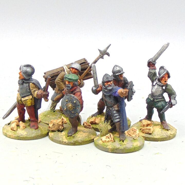 Grade D - Hoka Hey/D'arlo Figurines - Border Reivers - Characters