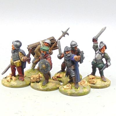 Grade D - Hoka Hey/D'arlo Figurines - Border Reivers - Characters
