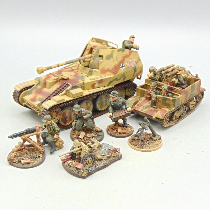 Grade B - Various Manufacturers - WW2, Battle for Berlin - German Vehicles & Support Weapons