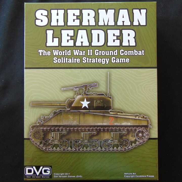 Sherman Leader - The World War II Ground Combat Solitaire Strategy Game