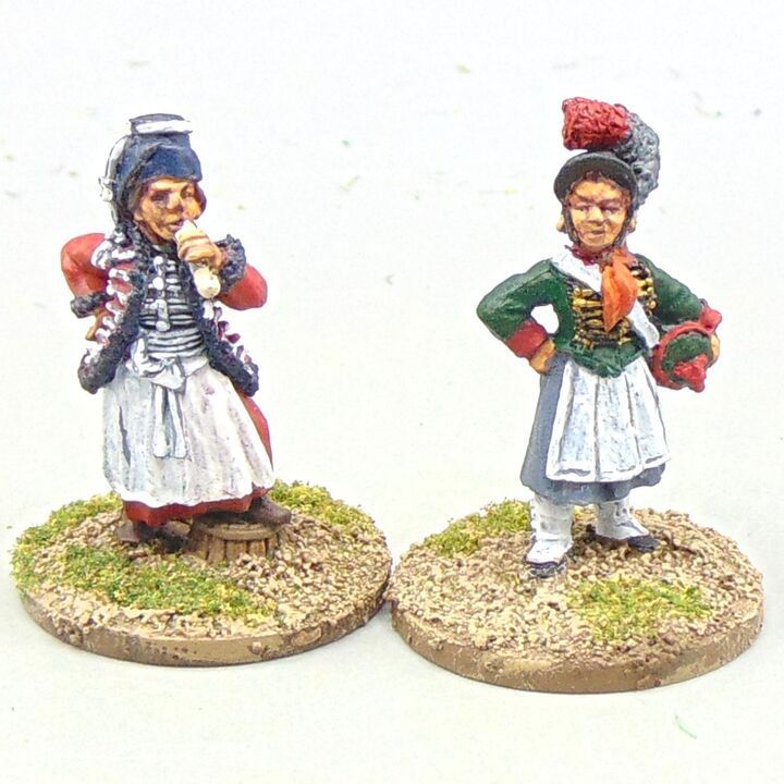 Grade D - Wargames Foundry - Napoleonic - Camp Followers