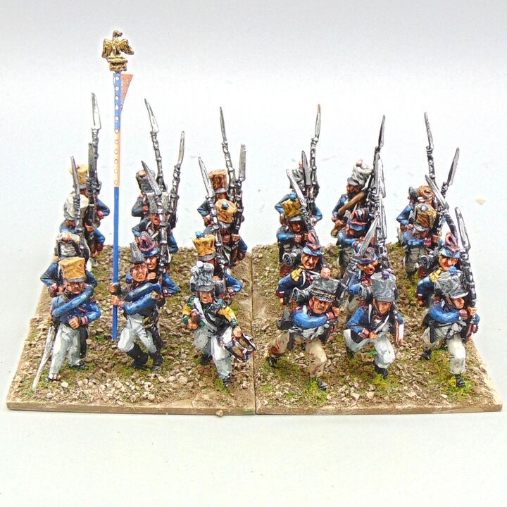 Grade D - Old Glory Miniatures - Napoleonic - French Ligne Infantry Unit