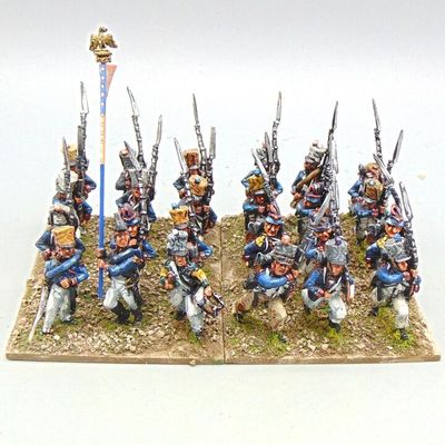 Grade D - Old Glory Miniatures - Napoleonic - French Ligne Infantry Unit